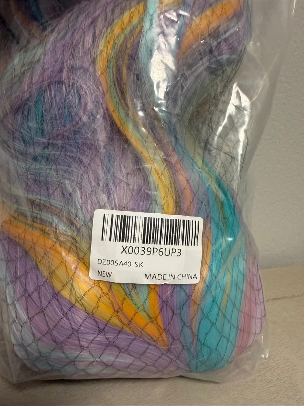 Rainbow Pastel Wig 14